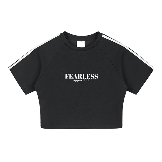Fearless Apparel Line – Taped Cooling Performance Crop Top