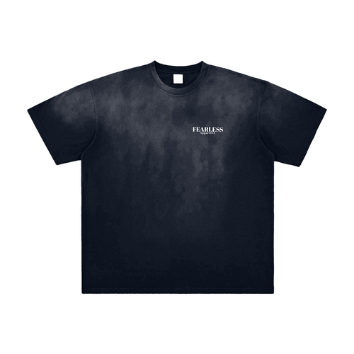 Fearless Apparel Line Adam Eve Vintage Washed Frayed Tee