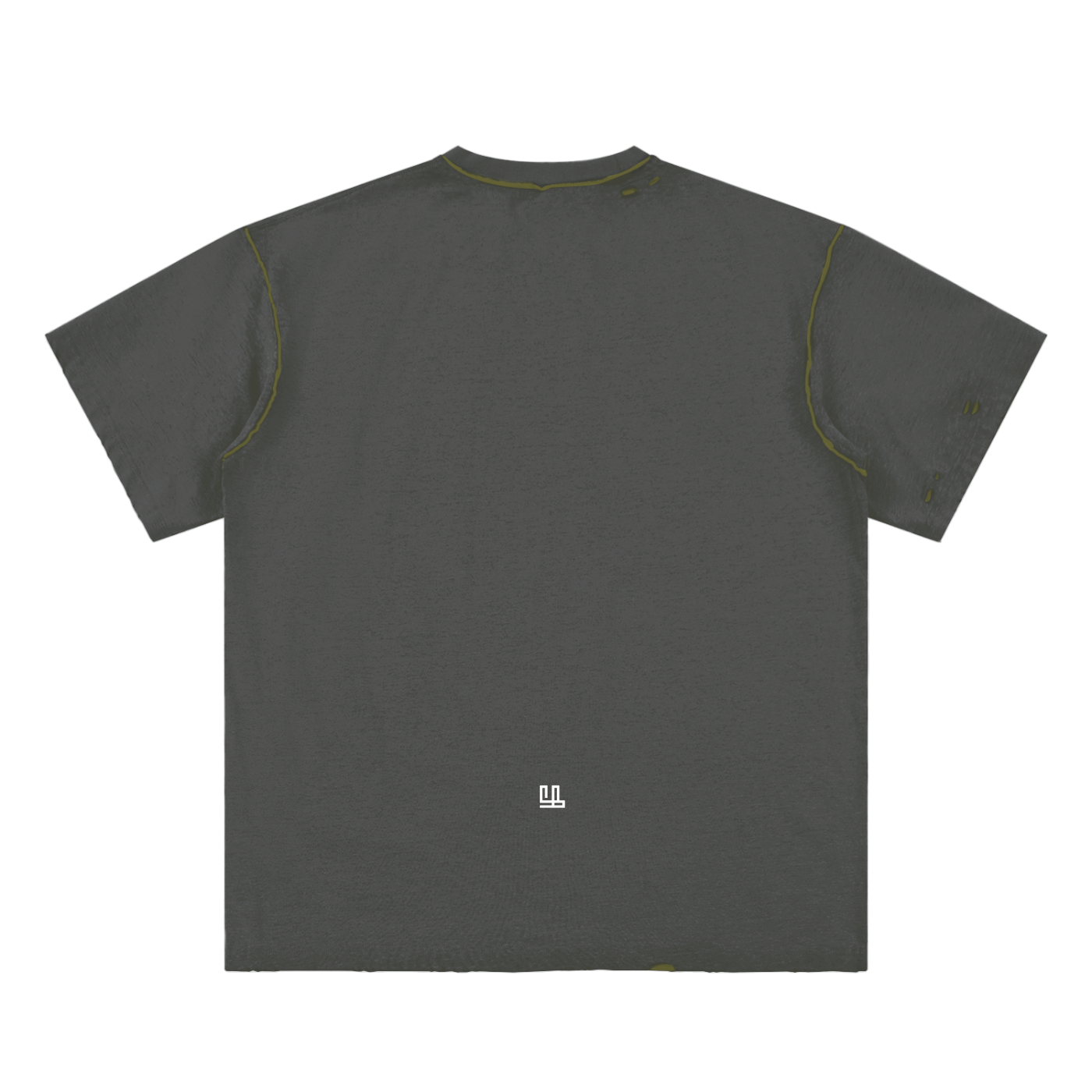 Fearless Apparel Line Hand-frayed Reversible unisex T-shirt