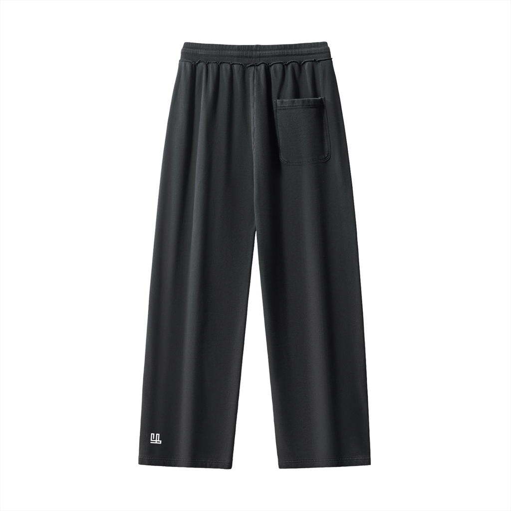 fearless apparel sweatpants,raw seam sweatpants,enzyme washed sweatpants,heavyweight sweatpants,oversized sweatpants,100% cotton joggers,streetwear sweatpants,fearless clothing,men’s sweatpants,washed cotton pants