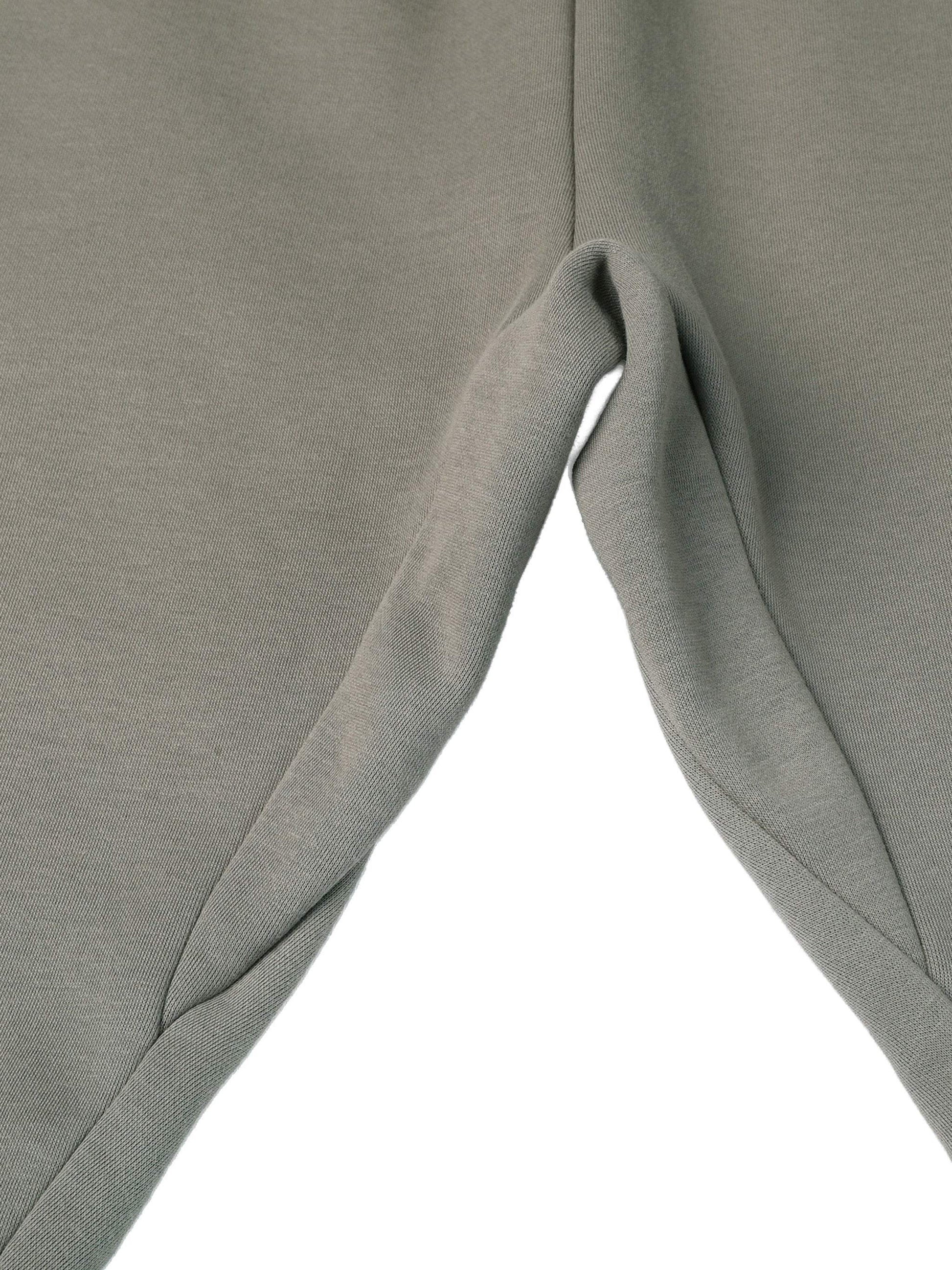 Fearless Apparel Line Street Drawstring Sweatpants in grey, showcasing the fabric texture and design.