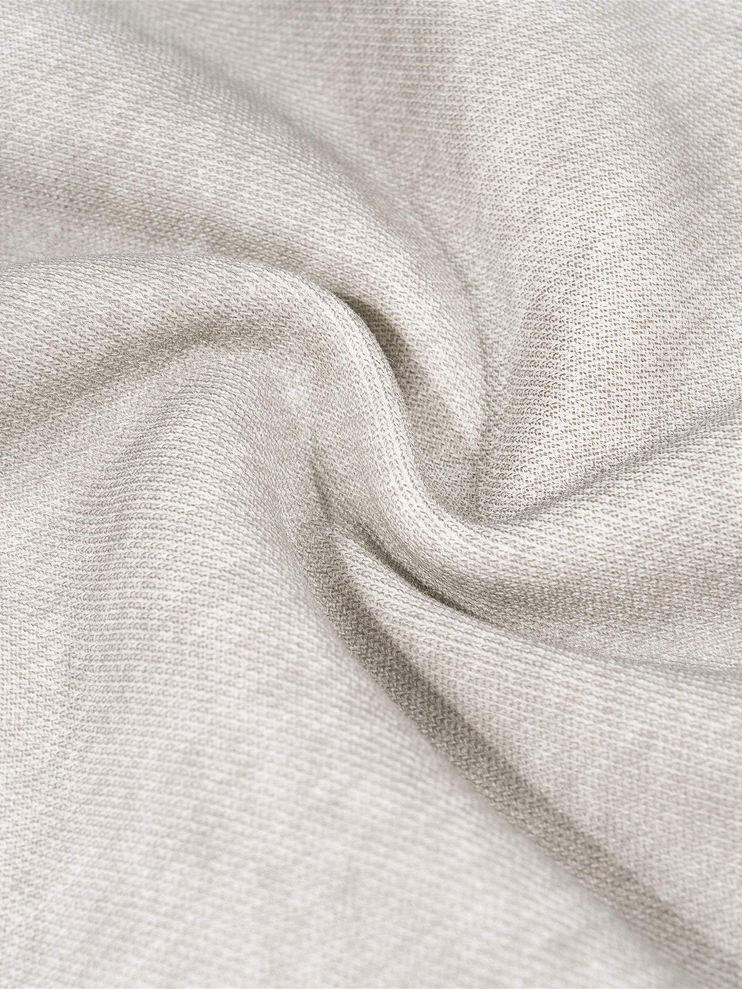 Close-up of grey fleece fabric texture from Dirty Washed Fleece Sweatpants.