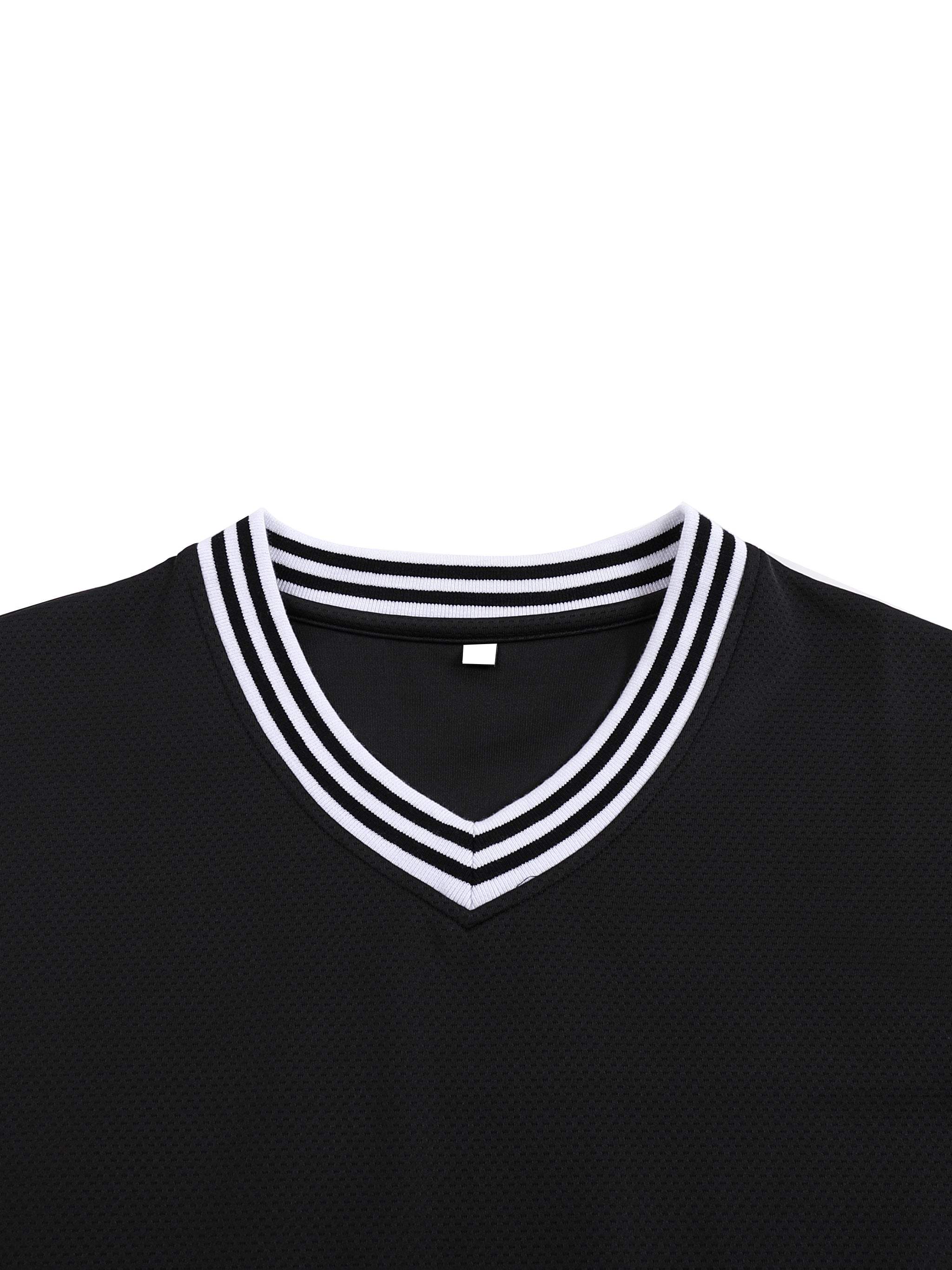 Fearless Apparel Line Taped Mesh T-shirt - Sporty Streetwear