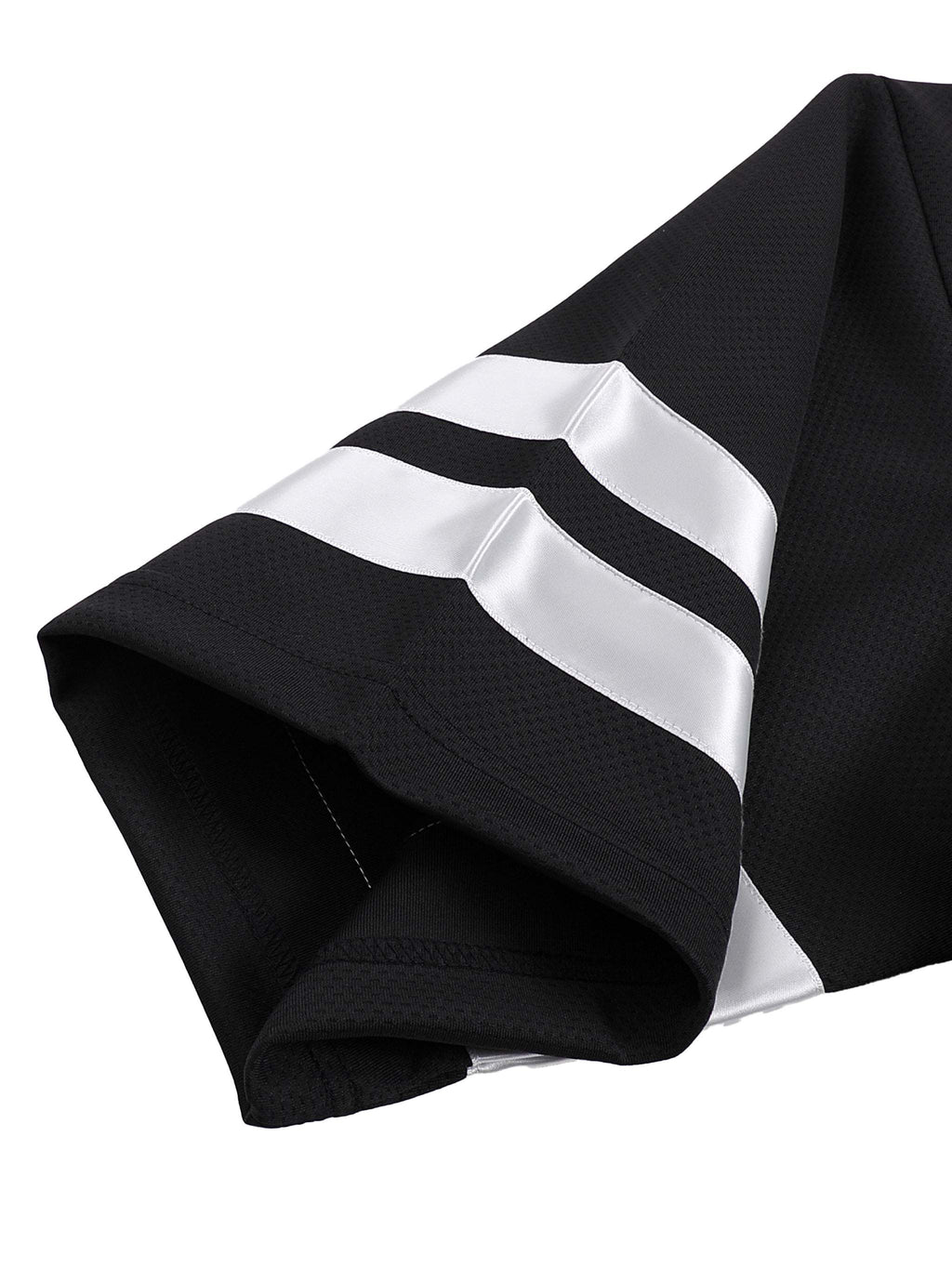 Fearless Apparel Line Taped Mesh T-shirt - Sporty Streetwear