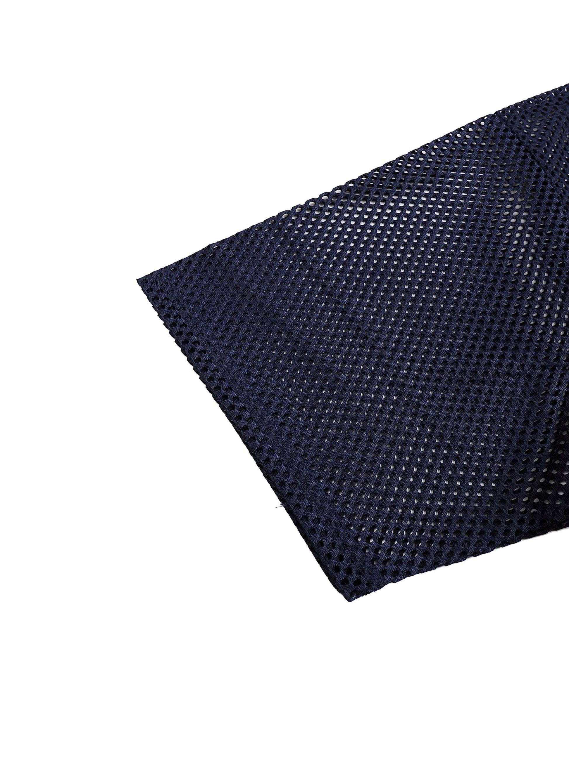 Fearless Apparel Line Taped Mesh Boxy T-shirt sleeve detail, unisex streetwear.