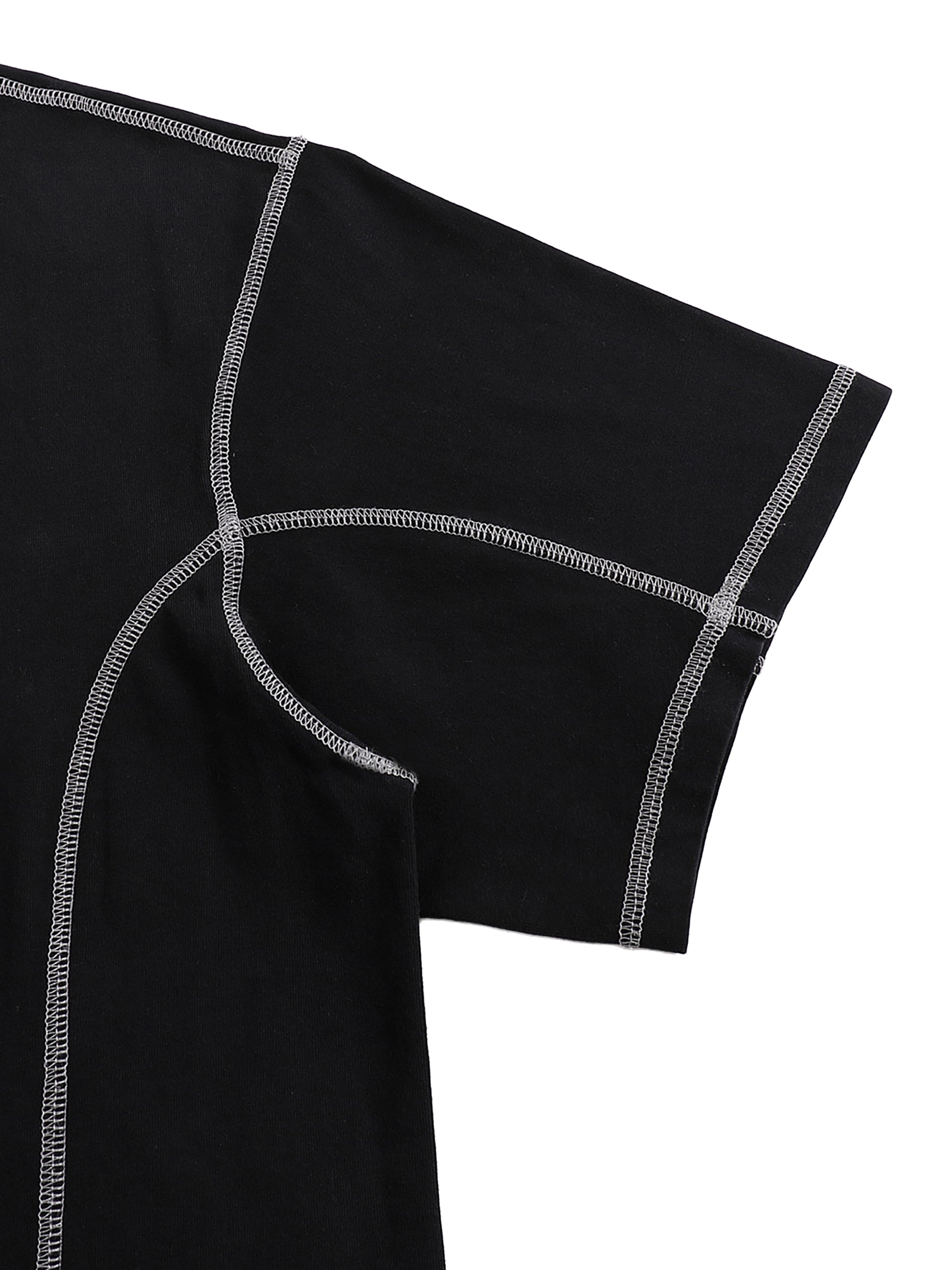 Fearless Apparel,Streetwear T-Shirt,Contrast Stitch Tee,Fearless Clothing Line,Fashion with Message,Minimalist Streetwear